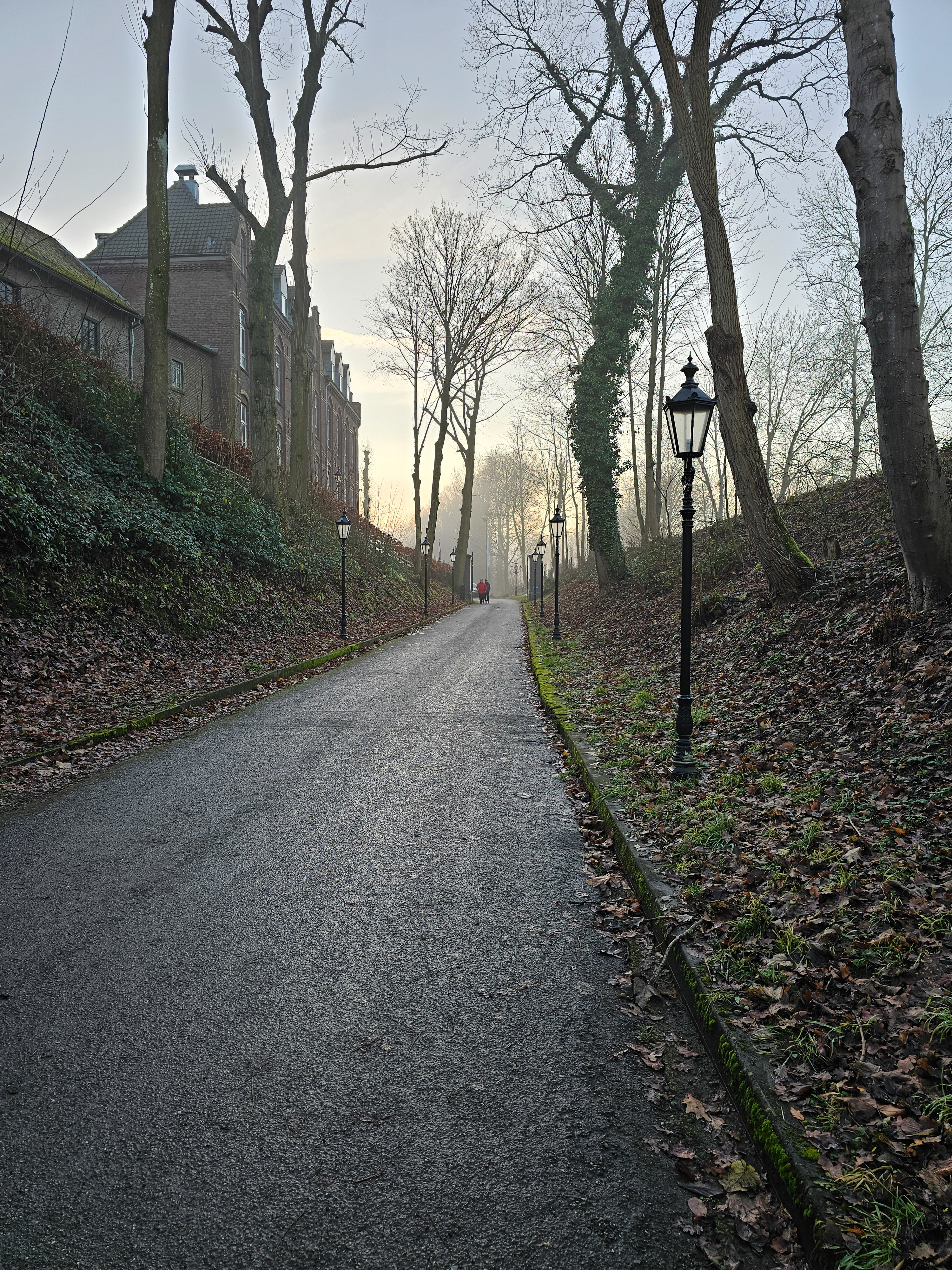 Photo of access to House Damianeum in Simpelveld, this day the Gate is open.