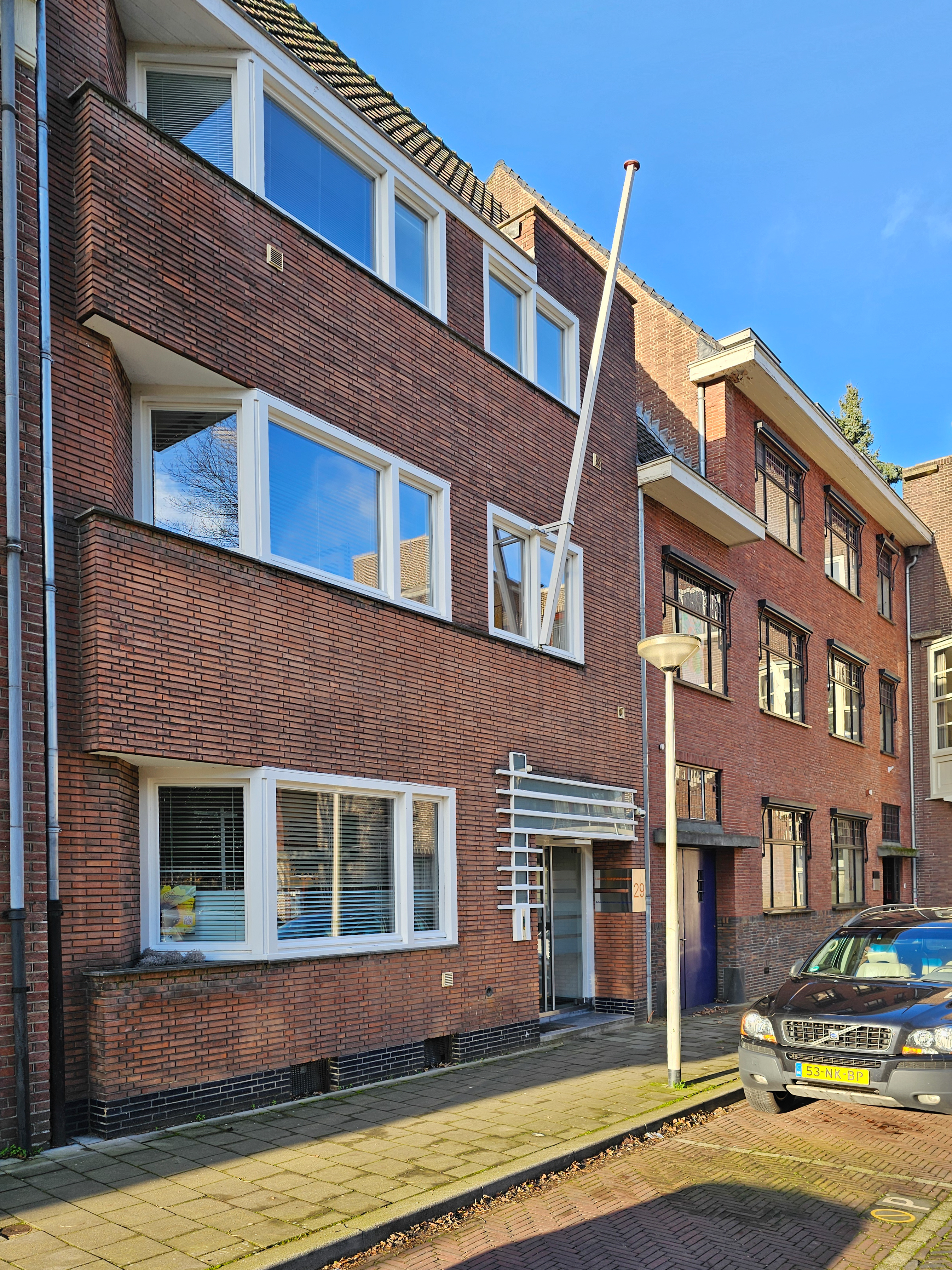 Photo of two Houses in Amsterdamse School Style on Tempsplein in Heerlen