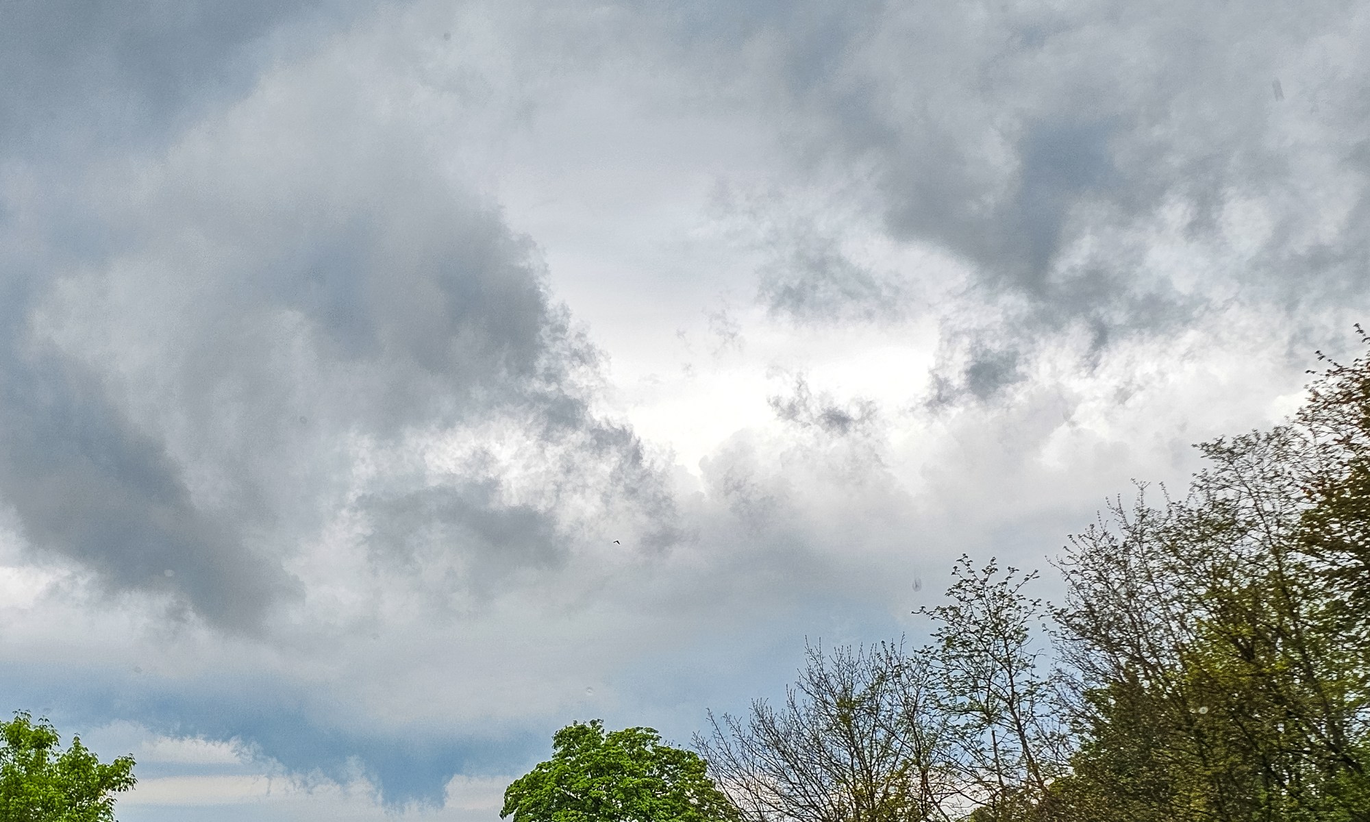 Clouds at Mid-Afternoon in Spring forecast Rain